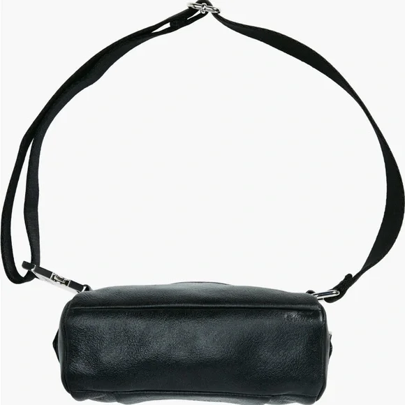 Aimee Kestenberg “Corfu” Leather Belt Bag, Black Vintage w/ Shiny Silver Accents - Picture 17 of 17